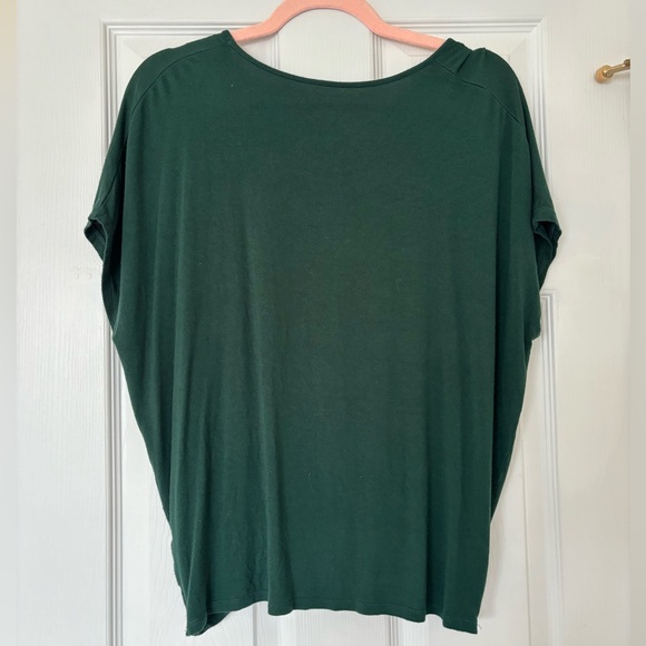 AE Soft & Sexy Short Sleeve Top in Deep Green | S | Like New - Picture 2 of 6